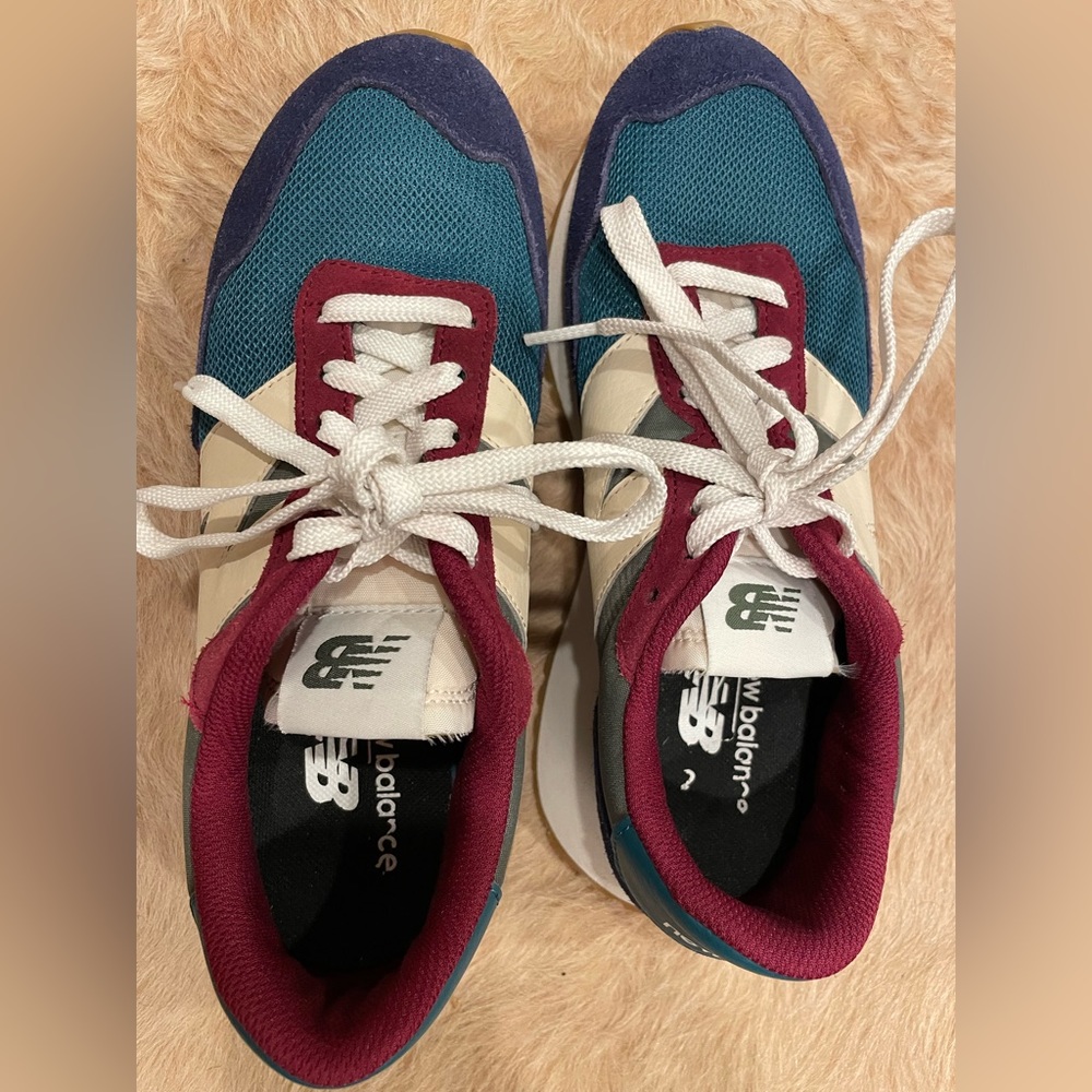 New Balance Teal, Burgundy & Navy Women's Sneakers